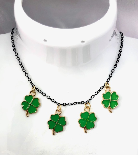 Le collier Chance, les 4 Trèfles