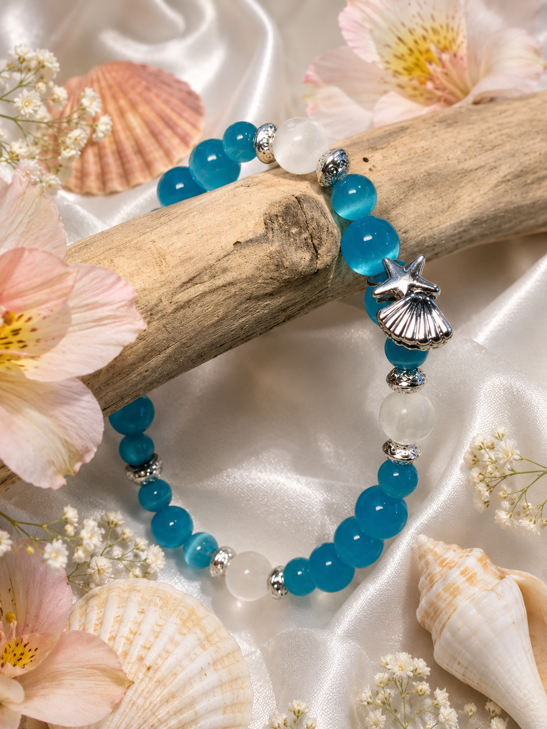 Bracelet Coeur Océan