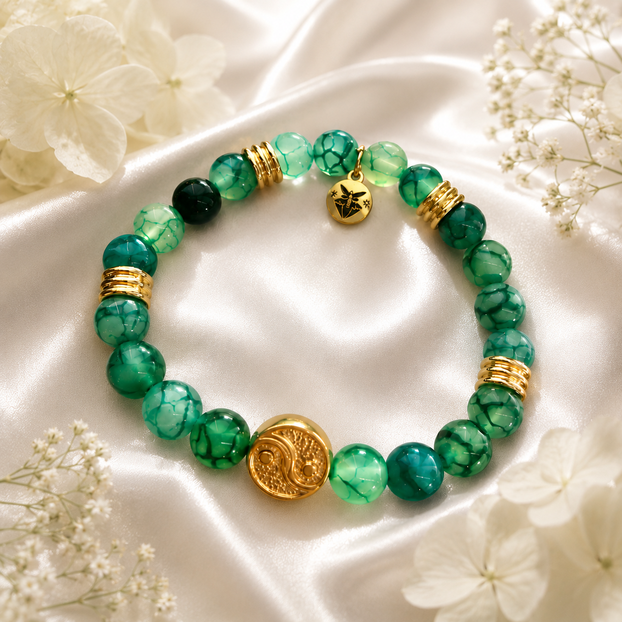 Bracelet Alchimique - Dragon Doré