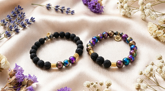 Bracelets Couple 'Flammes Unies' - le Duo