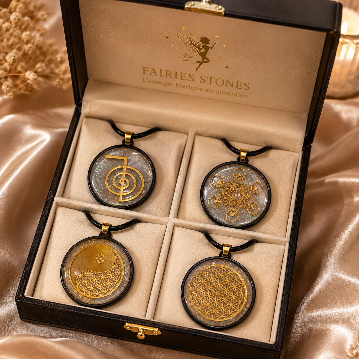 Collier Pendentif Géométrie Sacrée