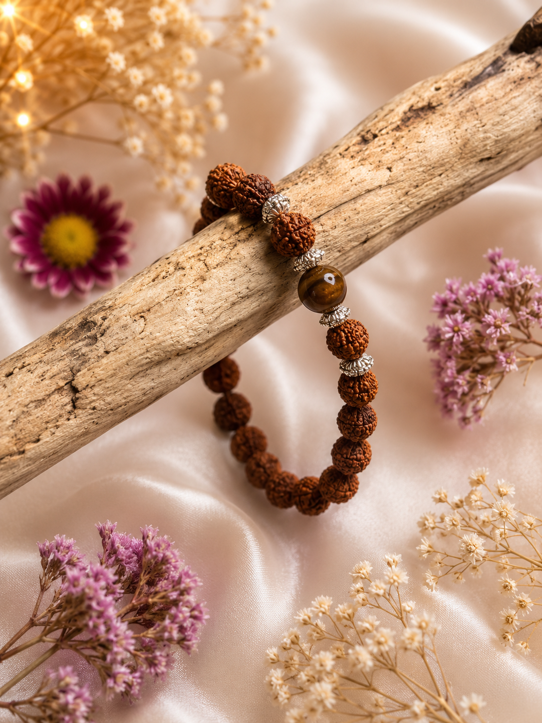 Rudraksha & Oeil du Tigre
