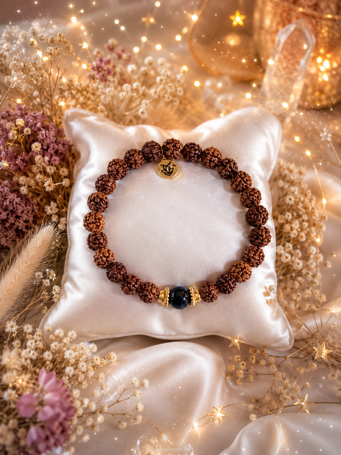 Bracelet en RUDRAKSHA